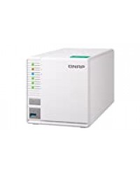 QNAP TS-328 Desktop NAS Gehäuse mit 2 GB DDR4 RAM, Powerful 3-Bay Storage Server