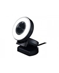 Razer Kiyo - 1080p 30 Fps / 720p 60 Fps Streaming Webcam avec Éclairage Annulaire de Luminosité Réglable, Microphone Intégré et Autofocus Avancé