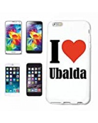 Reifen-Markt Etui pour téléphone Portable Compatible pour iPhone 6S I Love Ubalda - l'affaire du téléphone n'est Pas de Apple Produit ou Vendu