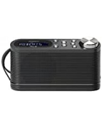 Roberts Radio Play10 Tragbares-Radio (DAB+/DAB/FM Tuner) schwarz