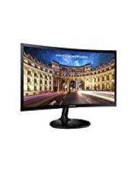 Samsung C24F390 - Moniteur LED 24 Pouces Courbé - HDMI, VGA, Noir