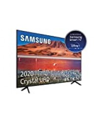 Samsung Crystal UHD 2020 65TU7005 Smart TV 65" avec résolution 4K, HDR 10+, écran Crystal, processeur 4K, Pur-Couleur, Son Intelligent, Fonction One Remote Control et Assistance vocale Compatible