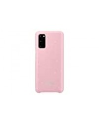 Samsung Galaxy S20 Coque de protection arrière Smart LED Rose