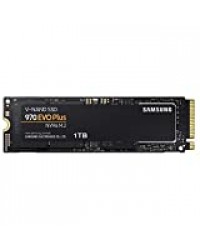 Samsung SSD Interne 970 EVO Plus NVMe M.2 (1 To) - MZ-V7S1T0BW, Noir/Orange
