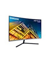 SAMSUNG U32R590C, Ecran PC Incurvé, UHD 4K, Dalle VA 32 ", Résolution 4K (3840 x 2160), 60 Hz, 4ms, AMD FreeSync, Noir