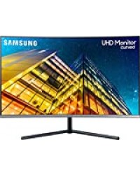 Samsung U32R594CWU écran plat de PC 80 cm (31.5") 4K Ultra HD LCD Incurvé Gris - Écrans plats de PC (80 cm (31.5"), 3840 x 2160 pixels, 4K Ultra HD, LCD, 4 ms, Gris)