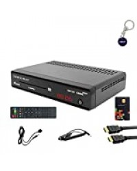 Servimat Récepteur Satellite HD + Carte TNTSAT V6 + Câble HDMI + Câble 12V + Déport IR