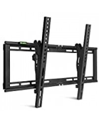 SIMBR Support Mural TV Inclinable ±15° VESA Max 600×400 pour l'écran LED, LCD, Plasma et Incurvé de 26''-75 '' Capacité Max 60kg