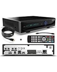 sky vision 2200 HD Récepteur Satellite numérique avec Disque Dur de 1 to (HDD, HDTV, DVB-S2, HDMI, USB 2.0, Full HD 1080p) avec câble HDMI conecto®