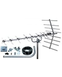 SLx 27884K4 Kit Antenne TNT numérique 48 Eléments Argent