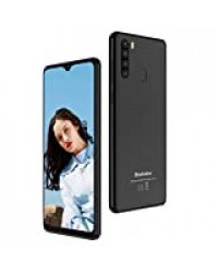 Smartphone Débloqué 4G, Blackview A80 Pro Téléphone Portable (Android 10, Quad Caméra Arrière 13MP+8MP, Écran 6.49 Pouces, 64Go+4Go, Batterie 4680mAh, Octa-Core) Portable Pas Cher, Face ID/Fingerprint