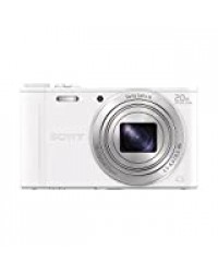 Sony DSC-WX350 Appareils Photo Numérique, Capteur CMOS Exmor R, 18.2 Mpix, Zoom Optique 20x - Blanc