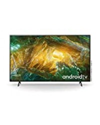 Sony KD-75XH8096 – TV 75" 4K Ultra HD HDR LED avec Android TV (Motionflow XR 400 Hz, 4K X-Reality Pro, écran Triluminos, Wi-Fi), noir