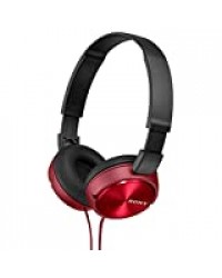 Sony MDR-ZX310R Casque Pliable - Rouge