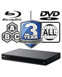 Sony UBP-X800M2 Region Free Blu-ray Player Lecteur DVD Blu-Ray 4K Ultra HD region A, B, C 0-8 Dolby Atmos Dolby Vision