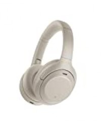 Sony WH1000XM4 | Casque Bluetooth à réduction de bruit sans fil, 30 heures d'autonomie, avec micro pour appels téléphoniques, optimisé pour Amazon Alexa et Google assistant, Argent