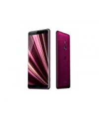 Sony Xperia XZ3 Smartphone (écran 6") OLED double SIM 64 Go de mémoire interne et 4 Go de RAM, technologie BRAVIA TV, IP68, Android 9.0 Bordeaux [Version internationale]