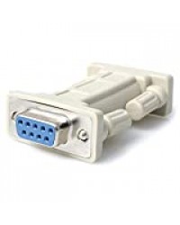 StarTech.com NM9FF Adaptateur null modem DB9 série RS232 F/F