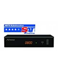 STRONG SRT 3002 Récepteur HD pour télévision numérique par câble DVB-C Full HD (HDTV, HDMI, péritel, USB, Lecteur multimédia) Noir