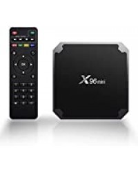 SUNNZO X96 Mini Lecteur Multimédia de Diffusion en Continu Android 9.0 4K TV Box avec Amlogic S905W Quad-Core Chipset, 1Go RAM+8Go eMMC,avec WiFi et LAN100M (1+8)