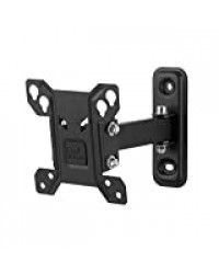 Support plat SMART de One For All, orientable à 90° et inclinable - Écrans de 13 à 27 pouces - Noir - WM2141