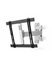 Support plat Ultra Slim de One For All, orientable à 180° et inclinable - Fixation murale - Écrans de 32 à 60 pouces - Tous types de téléviseurs - Noir - WM6451