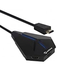 Switch HDMI 4k, edola 3-Port HDMI Splitter avec câble Pigtail haute vitesse, Commutateur HDMI Prend en charge 4 K/vidéo Full HD 1080p/3d, HDMI Switch Box pour PC, Xbox, PS3, PS4, lecteur de DVD