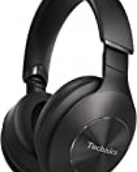 Technics EAH-F50BE-K Casque stéréo sans Fil Premium avec Bluetooth | Microphone intégré | Noir