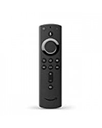 Télécommande vocale Alexa pour Fire TV, avec boutons Marche/arrêt et Volume, requiert un appareil Fire TV compatible