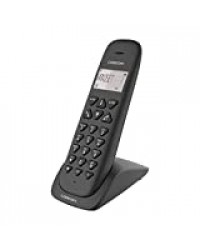 Telephone fixe sans fil - Téléphone fixe sans fil sans Répondeur - Solo - Téléphones analogiques et dect - Logicom VEGA 150 Téléphone Fixe sans Fil Noir