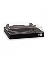 Thomson - Platine Vinyle avec transmetteur Bluetooth - Récepteur Audio - sans Fil - Noir