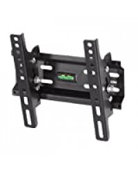 Thomson Support mural TV WAB646, (VESA jusqu'à 200x200, Inclinable, pour une diagonale d´écran de 25 à 117 cm (de 10" à 46")) Noir