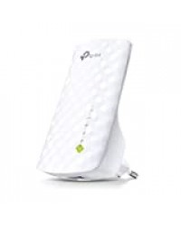 TP-Link Répéteur WiFi(RE200), Amplificateur WiFi AC750, WiFi Extender, WiFi Booster, 1 Port Ethernet, Couvre Jusqu'à 90㎡, Compatible avec Toutes les Box Internet