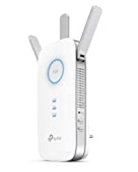 TP-Link Répéteur WiFi(RE450), Amplificateur WiFi A1C750, WiFi Extender, WiFi Booster, 1 Port Ethernet, couvre jusqu'à 140㎡, Compatible avec toutes les box internet