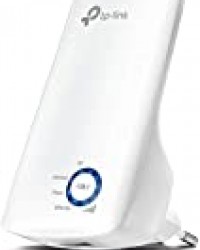 TP-Link Répéteur WiFi(TL-WA850RE), Amplificateur WiFi N300, WiFi Extender, WiFi Booster, 1 Port Ethernet, couvre jusqu'à 90㎡, Compatible avec toutes les box internet