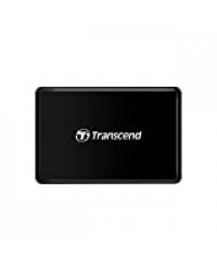 Transcend Lecteur de Cartes mémoire Tout en Un USB 3.0 microSD/SD/CompactFlash/Memory Stick - Noir TS-RDF8K2