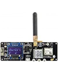 TTGO T-Beam V1.1 ESP32 868/915 WiFi Module Bluetooth sans Fil GPS NEO-6M SMA Lora 32 18650 Support de Batterie (868Mhz avec OLED)