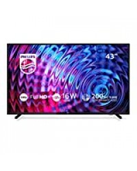 TV LED Full HD 108 cm Philips 43PFS5503 TÃ©lÃ©viseur LCD 43 pouces Tuner TNT/CÃ¢ble/Satellite