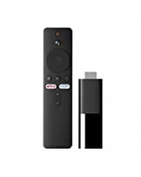 TV Stick Lecteur multimédia de Streaming Portable alimenté par Android TV 9.0 Préinstaller Netflix et Prime Video