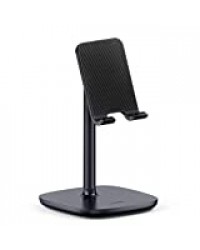 UGREEN Support Tablette Téléphone Bureau Réglable Stand téléphone Aluminium Porte Smartphone pour iPad 9,7 iPad Mini iPhone Se 2020 11 Pro XR, Samsung A51 A20e M31 S20, Xiaomi Huawei (Bleu Foncé)