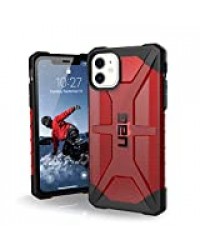 Urban Armor Gear Plasma Apple iPhone 11 (6.1") Coque Housse Etui (Antichoc, Compatible avec L'induction, Ultra Protection Bumper, Anti Rayure) - Rouge