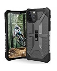 Urban Armor Gear Plasma Coque pour Apple iPhone 12 Pro Max (6,7" Pouces) Housse de Protection [Compatible la Recharge sans Fil, Résistant Pare-Chocs, Ultra Fin] Ice (Transparent)