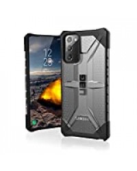 Urban Armor Gear Plasma Housse Samsung Galaxy Note20 5G (6,7") Coque de protection [Officiellement "Designed for Samsung", compatible recharge sans fil (Qi), pare-chocs ultra fin] ice (transparent)