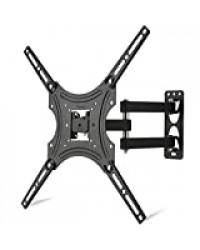 Vemount Support mural pour TV inclinable et pivotant pour Samsung Sony LG Philips/Coin Plasma LCD LED 3d support mural de TV compatible avec 30-152,4 cm VESA 400 x 400, 400 x 200, 400 x 300, 300 x 300, 200 x 200, 200 x 100, 100 x 100
