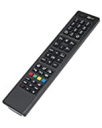 VINABTY RC4846 Télécommande de remplacement pour TV LED Finlux 32H6072-D 32HBD274B-N 22F6072-DM pour Sharp TV LC-39LD145V