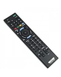 VINABTY Télécommande de rechange RM-ED050 pour TV numérique couleur LCD Sony Bravia KDL-40HX75A KDL-32EX550 KDL-26EX550 KDL-40EX650 KDL-32HX75A KDL-32EX650