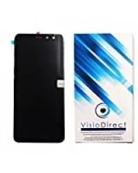 Visiodirect® Ecran Complet pour Wiko View Prime 5.7" Telephone Portable Noir vitre Tactile + Ecran LCD