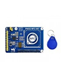 Waveshare PN532 NFC Hat for Raspberry Pi Near Field Communication Support I2C / SPI/UART Interfaces Wireless Technology Used in Access Control System Smart Tickets Meal Card