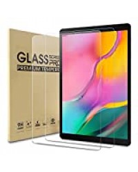 WD&CD Lot de 2 Verre Trempé Compatible pour Samsung Galaxy Tab A 10.1" (2019) 【Garantie à Vie】, Protection écran Compatible pour Samsung Tab A 2019【Anti-Rayures】【Anti Bulle】【Haute Définition】