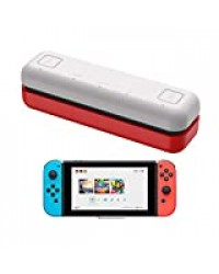 WeChip Adaptateur émetteur-récepteur USB Bluetooth Audio Route Route pour Nintendo Switch/Switch Lite / PS4 / PC, 5 mm, sans décalage, Plug and Play, Blanc + Rouge